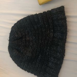 Kenneth Cole Beanie - black Shimmer
